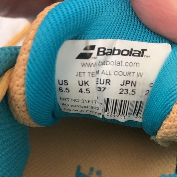 Babolat Tennis Shoes Sneakers - Picture 7 of 7